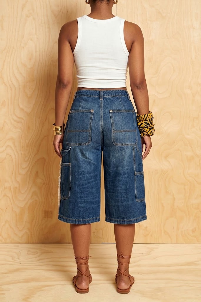 Stylish Casual Denim Shorts